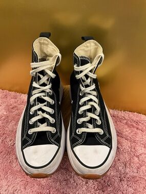 Converse Cream Canvas Low-Top Sneakers women size 8